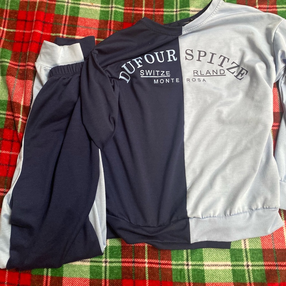 Multicolor 2pc set long sleeve